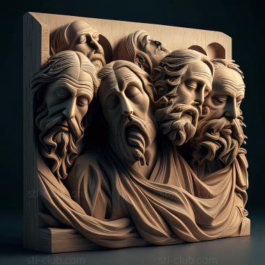 3D model Apostles (STL)